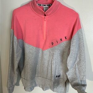 Cute and comfy PINK Victoria secret pullover gently used